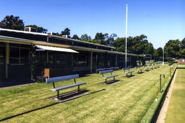 Blackburn Bowling Club clubhouse in Pakenham Street, Blackburn - 2012