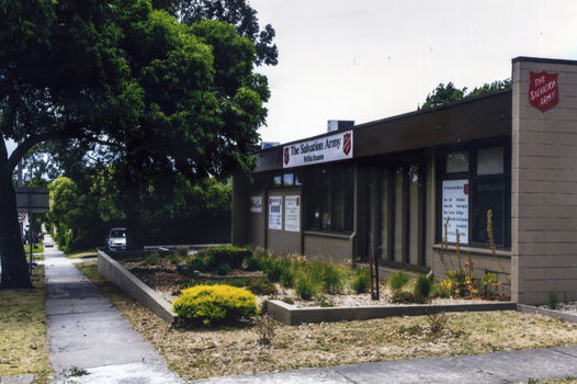 Salvation Army Citadel corner Mitcham Rd and Harrison St. Mitcham - 2012
