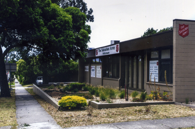 Salvation Army Citadel corner Mitcham Rd and Harrison St. Mitcham - 2012