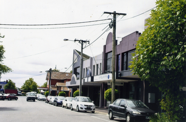 Eastern end of Station Street, Mitcham, looking towards Whitehorse Road - 2012