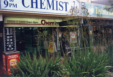 Photograph, Chemist, Mitcham, Taken 1998