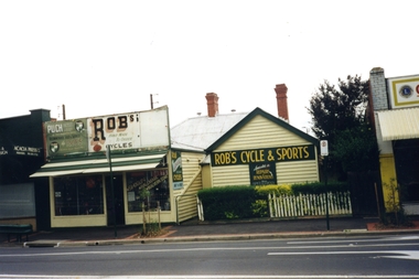 Photograph, Robs Cycles and Sports, 1989