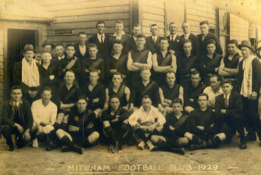 Photograph, Mitcham Football Club Runners Up 1929