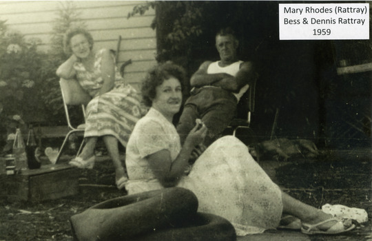 Black and white photo of Maru Rhodes 