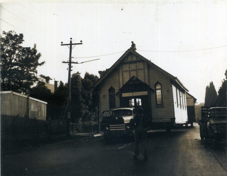 Church being moved to Doncaster East.