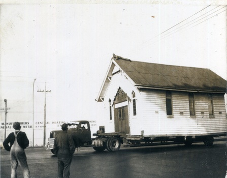 Church being moved to Doncaster East.