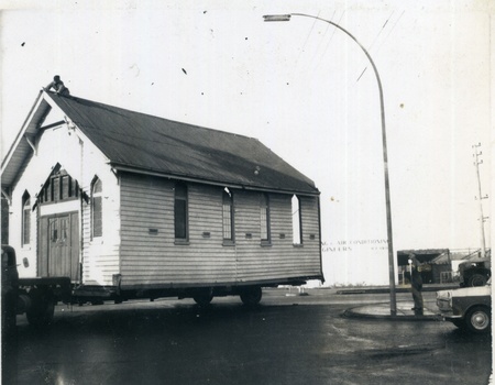 Church being moved to Doncaster East. 