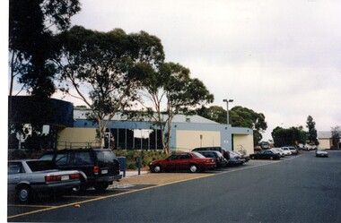 Coloured photograph of the basketball stadium East Burwood.