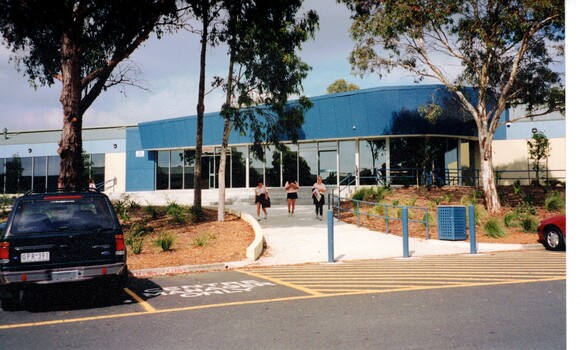 Coloured Photograph of the East Burwood Basketball Stadium, Burwood Hwy, East Burwood. 
