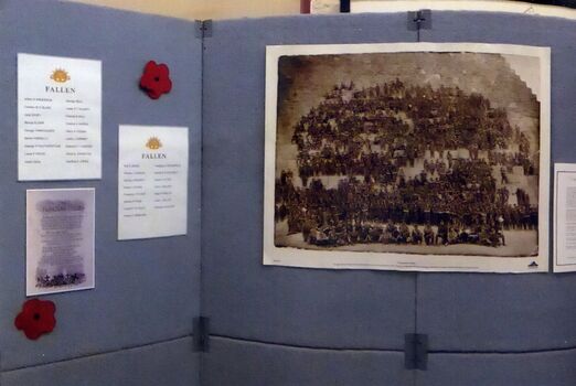 Whitehorse Historical Society Armistice centenary ceremony.