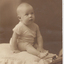 Studio portrait of Edgar Ronald Tanner at 5 months.