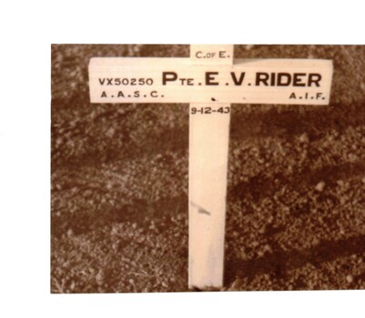 Rider, Earnest Victor. WW2 Resided in Allandale Road Blackburn