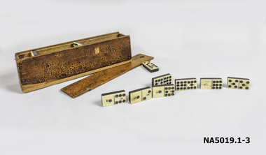.1:  Narrow, wooden box