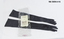Shoulder length black stretch satin gloves with original packet.