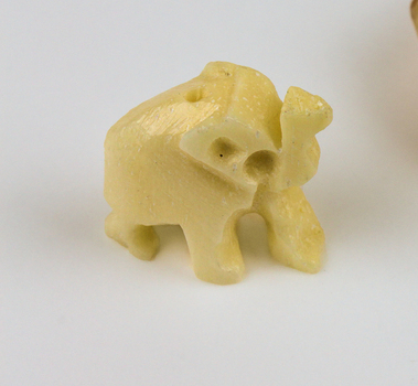 Elephant ornament.