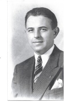 Black & white photograph taken in the 1930's