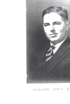 Walter Jack  photograph in younger days.