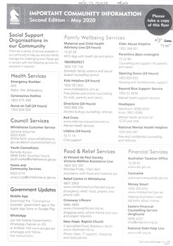 Important Community Information Second Edition - May 2020