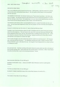Page 1 on the  account of the Simpson's murder. 