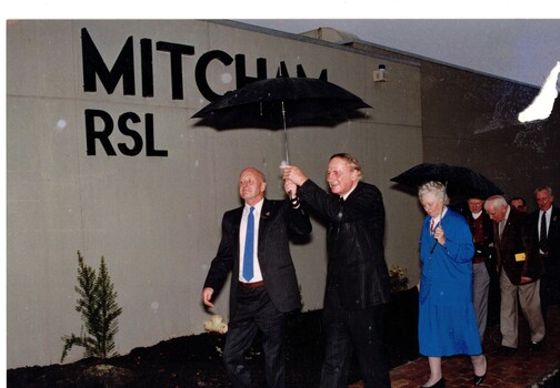 Opening of the Mitcham RSL in 1988.