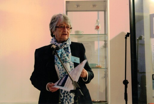 Four coloured photographs from the WHS AGM on 9/6/2018.