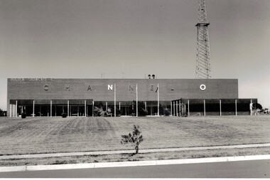 Channel O television studio built in August 1974. 