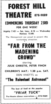 A laminated  black and white poster