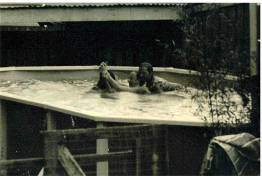 1950s backyard project, Suto family