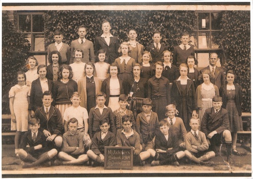 Mitcham school children grades 7 and 8 1937