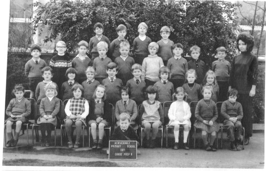 Heatherdale Primary School  Prep Class B in 1971.