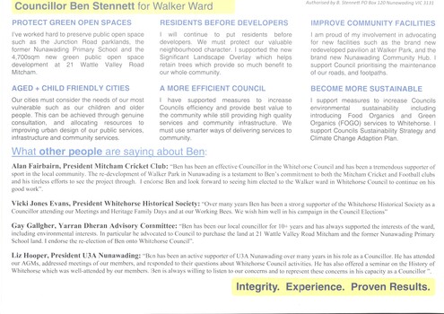 What other people are saying about Ben Stennett.