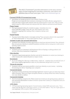 Fourth page of the 7-page Newsletter on Whitehorse Community Support Register.