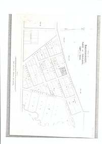 A map of the Village of Ballyshanassy