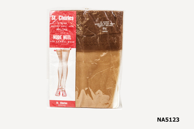 Nude heel nylons from St Charles