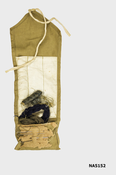 Sewing kit issued by Army to soldiers.