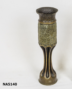 Metal decorative object.
