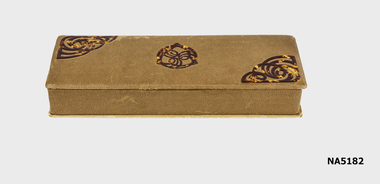 Leather style glove box.