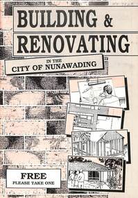 City of Nunawading requirements of Owner Builders