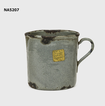 German grey coloured metal pannikin