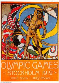 Poster for Olympic Games Stockholm 1912
