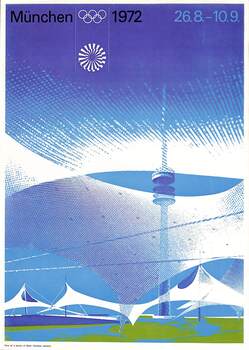 Poster for Olympic Games Munich 1972