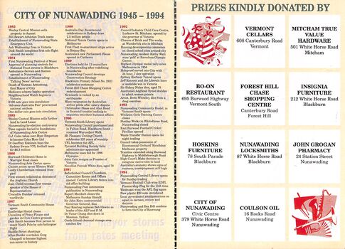 Peter Dempsey Archive - Farewell Festival souvenir 1994