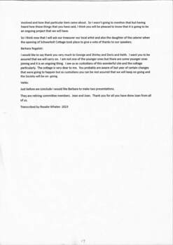 Nunawading Historical Society 30th Anniversary on 14th Oct 1995.