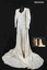 1942 Pink silk satin dress with fitted bodice 