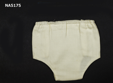 Infant Pilcher to cover baby's napkin.