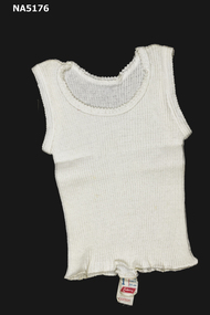 Infant's cotton size 1 singlet.