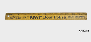 A good foot rule   use "Kiwi" Boot Polish Every Morning