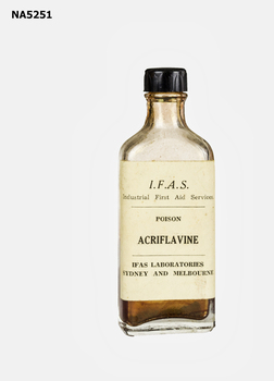 Acriflavine antiseptic from IFAS Laboratories Sydney and Melbourne.