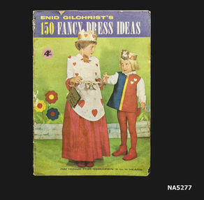 An Enid Gilchrist booklet with fancy dress patterns.