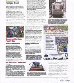 Article, Heritage Week 2023, Aug 2023
